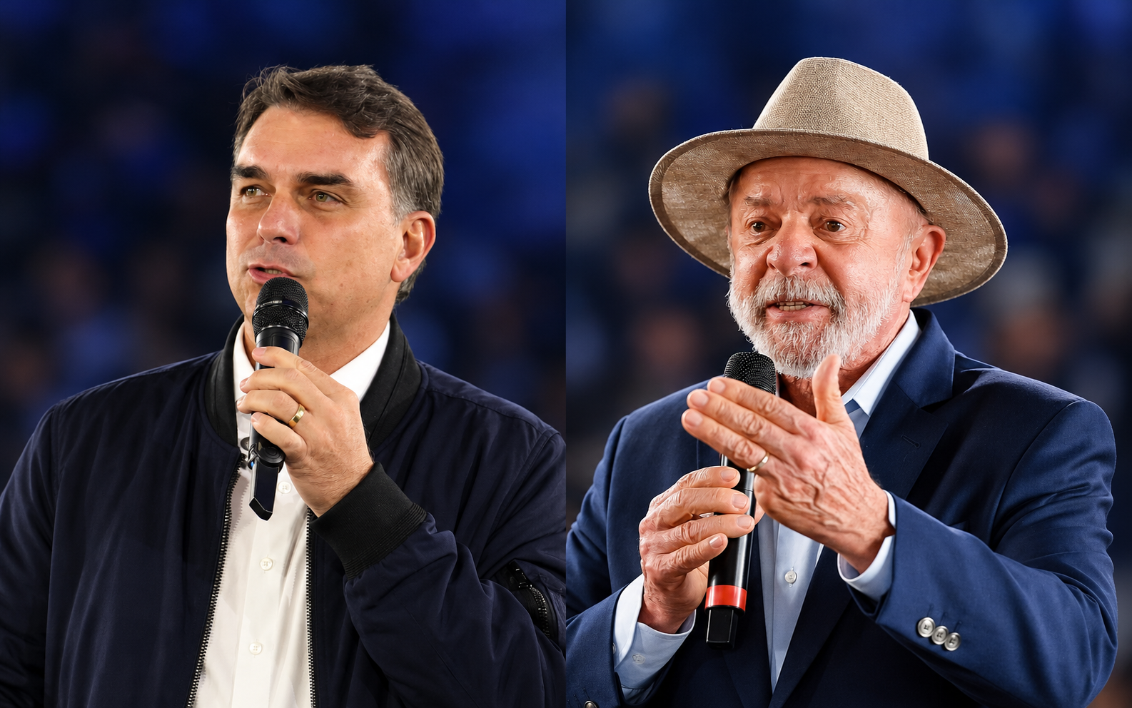 Pesquisa da Real Time Big Data revela Flávio com 52% e Lula com 48% dos votos válidos