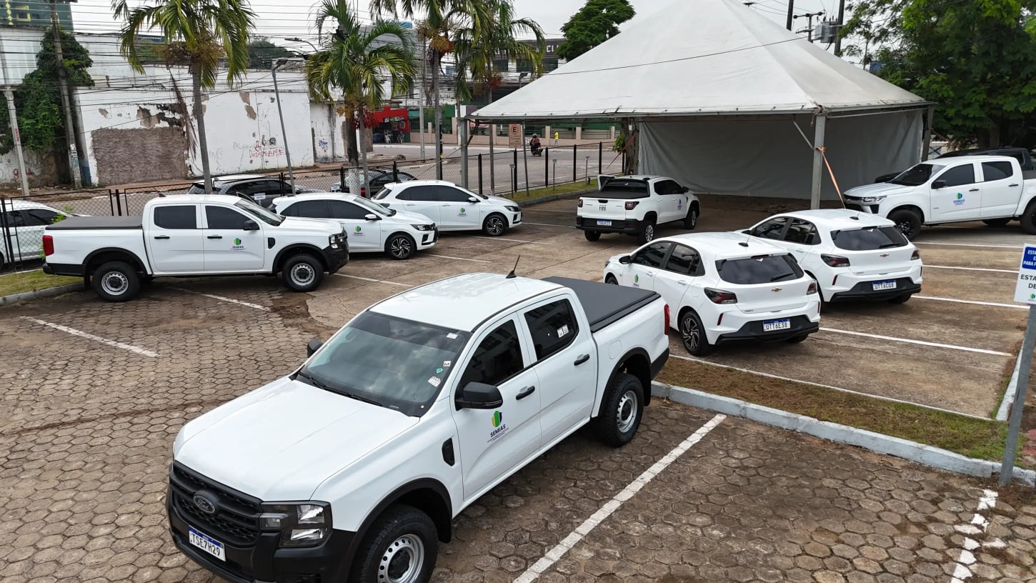 Prefeitura de Porto Velho adquire 16 novos veículos para ampliar serviços de inclusão e assistência social